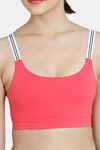 Zelocity Girls Sports Bra With Removable Padding - Paradise Pink — thumbnail 5